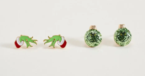 Christmas Mean One Earring Set- 2 Colors!