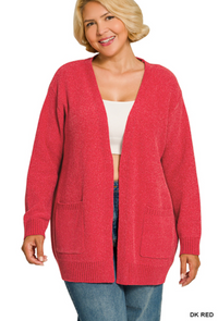 Melange Sweater Cardigan- 4 Colors!