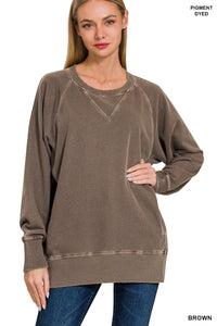Pigment Dyed SS with Pockets - 4 Colors!