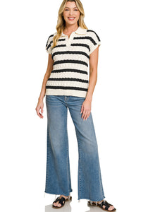Collared Sweater - 4 Colors