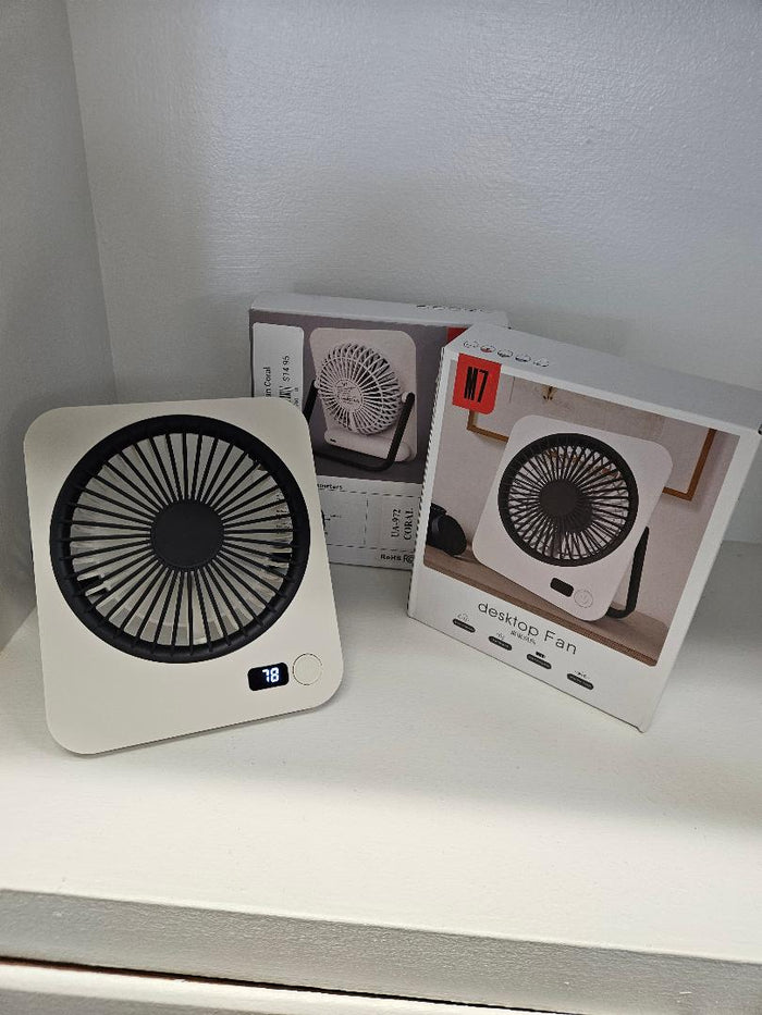 Desktop Fan- 4 Colors!