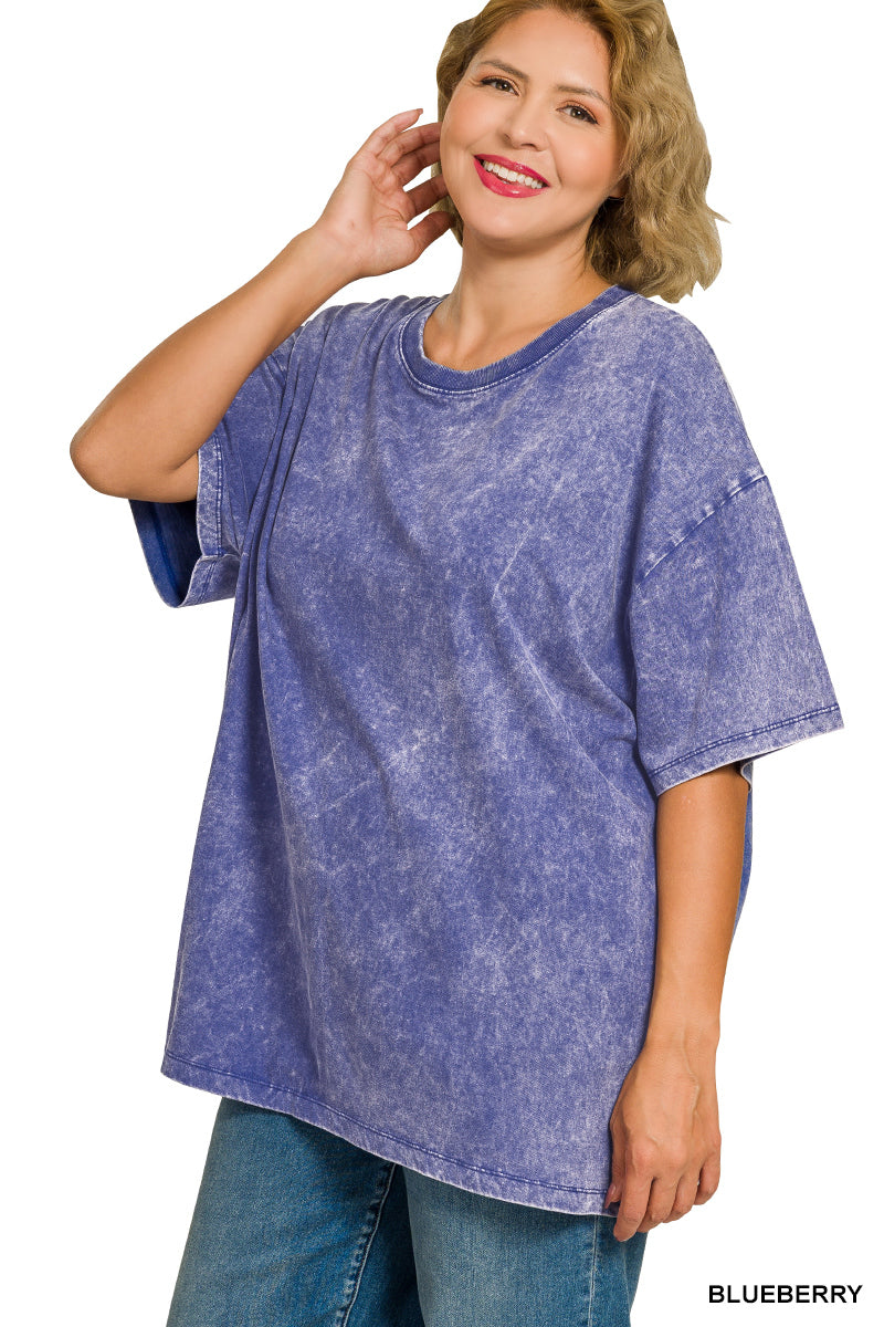 Curvy Light Weight Tee- 8 Colors!