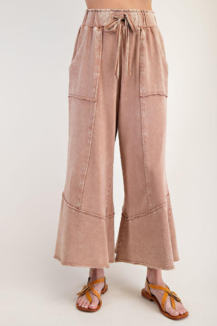 Flare Mineral Wash Pant - 3 Colors!