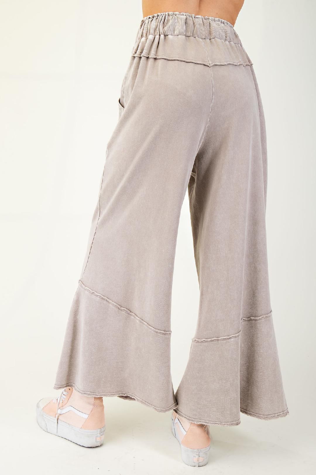 Flare Mineral Wash Pant - 3 Colors!