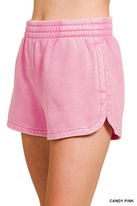 Acid Wash Shorts- 12 Colors!
