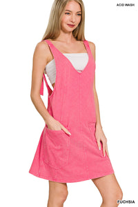 Adjustable Overall Dress- 3 Colors!
