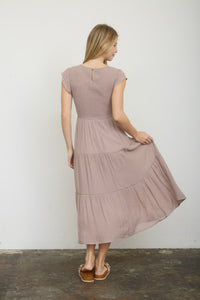 Tiered Smocked Midi Dress - 5 Colors!