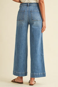 Stretch High Rise Pintuck Jeans- 3 Colors!