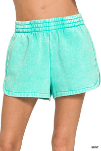 Acid Wash Shorts- 12 Colors!
