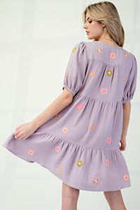 Embroidery Dress Mushroom
