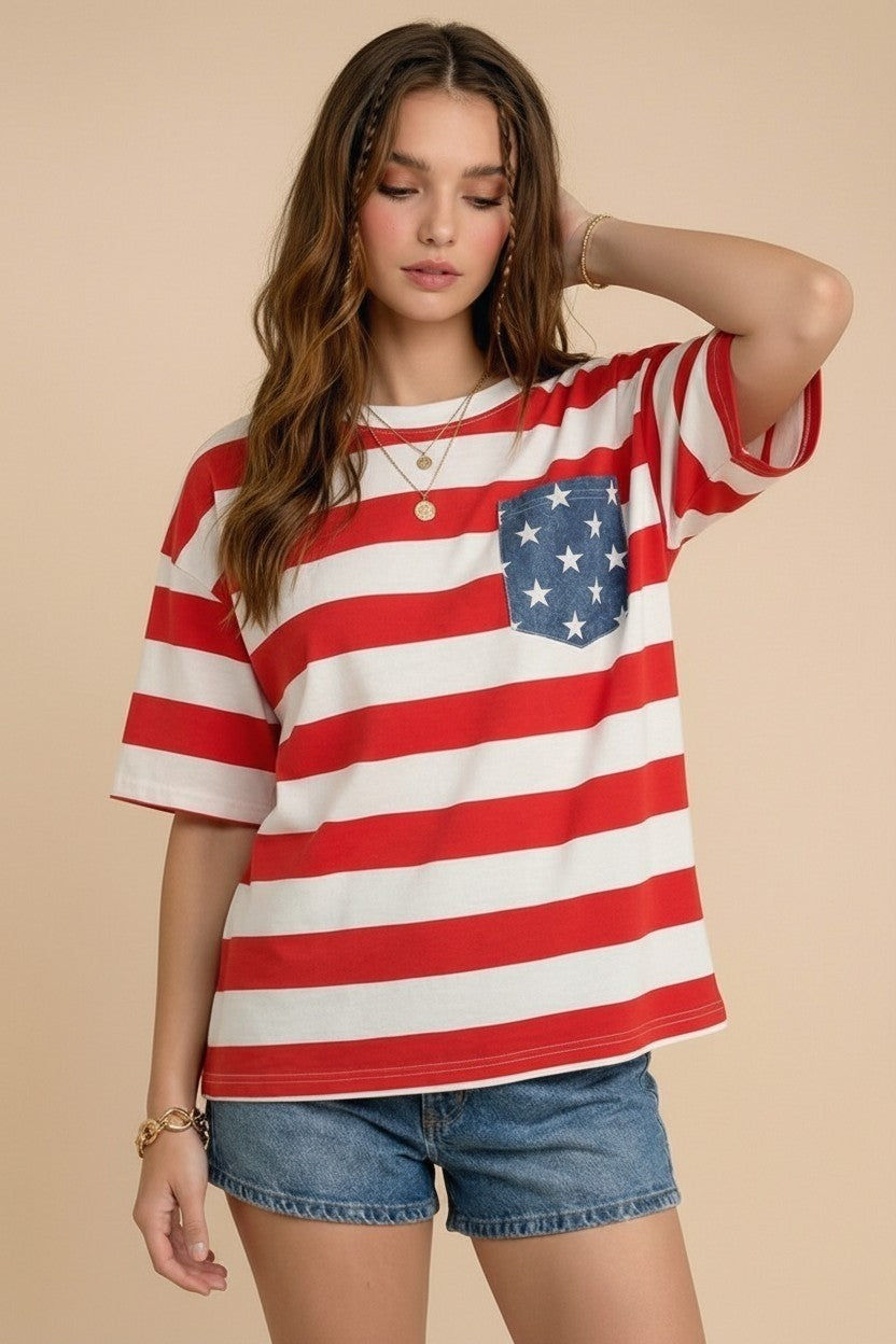 Star Pocket Tee