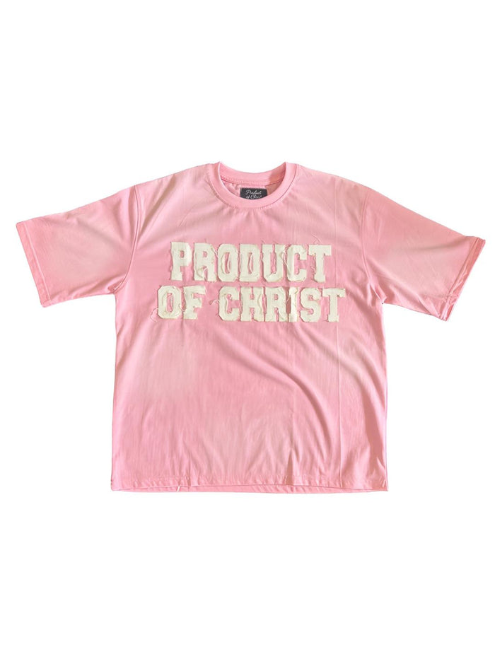 Product Of Christ Tee in Pink