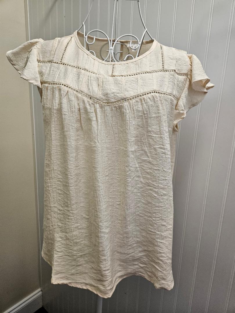 Front Ladder Line Lace Top - 2 Colors!