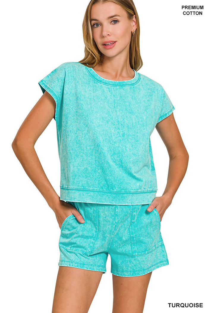 Premium Cotton Washed Set- 2 Colors!