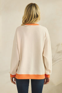 Tennessee Cloudy Knit Ringer Top- 2 Colors!