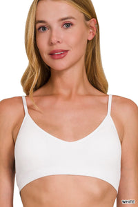 Adjustable Strap Padded Bra- 3 Colors!
