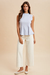 Stretch High Rise Pintuck Jeans- 3 Colors!